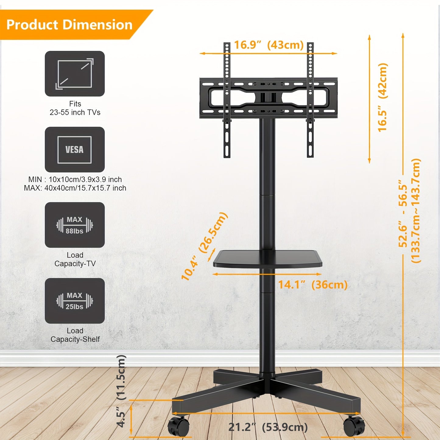 HomeEase TV Stand