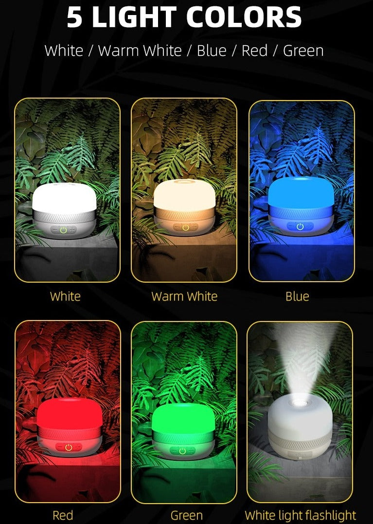 LuminEase Adventure - The Ultimate Portable Outdoor LED Camping Lantern - RileyOutlet.com