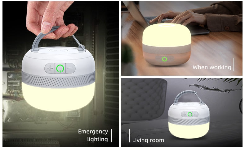 LuminEase Adventure - The Ultimate Portable Outdoor LED Camping Lantern - RileyOutlet.com