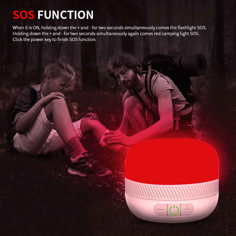 LuminEase Adventure - The Ultimate Portable Outdoor LED Camping Lantern - RileyOutlet.com