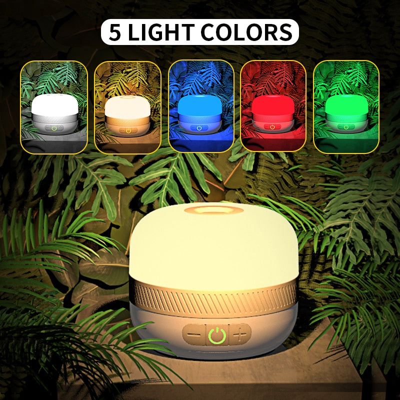 LuminEase Adventure - The Ultimate Portable Outdoor LED Camping Lantern - RileyOutlet.com