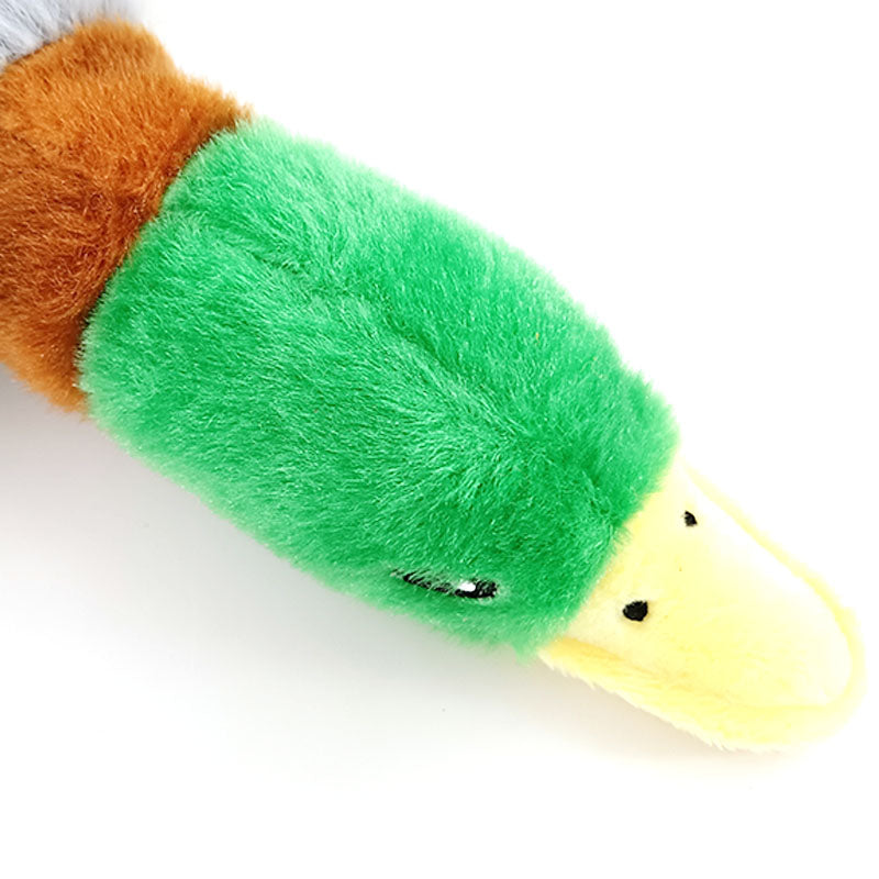 Bubbles (The Duck) - Stuffed Squeaky Dog Toy - RileyOutlet.com