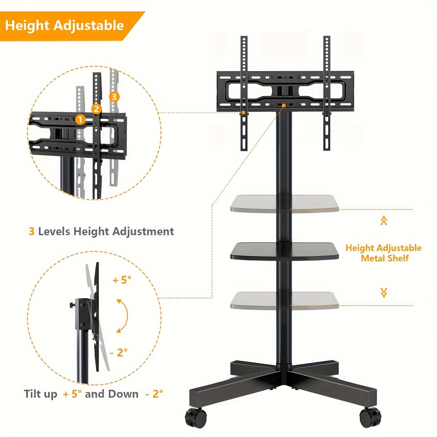 HomeEase TV Stand