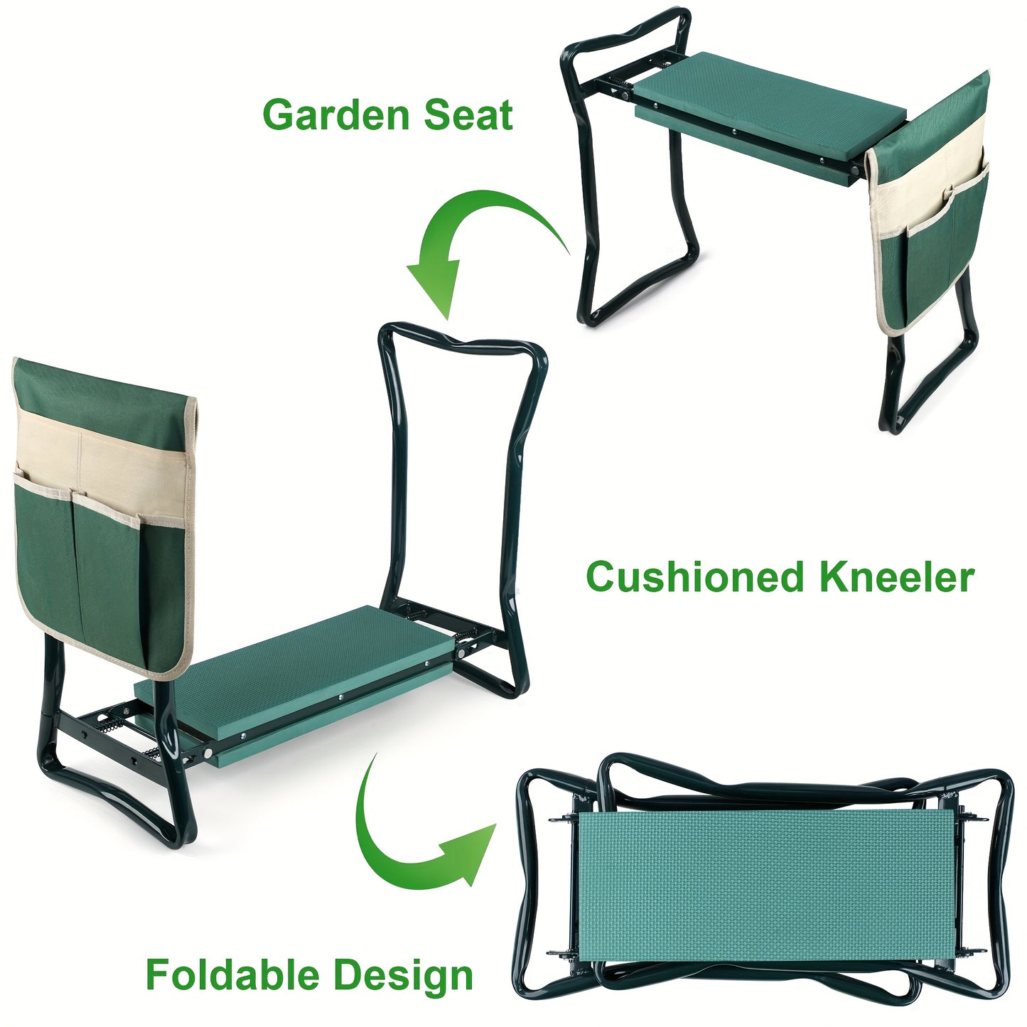 Garden Kneeler & Seat: The Garden Helper