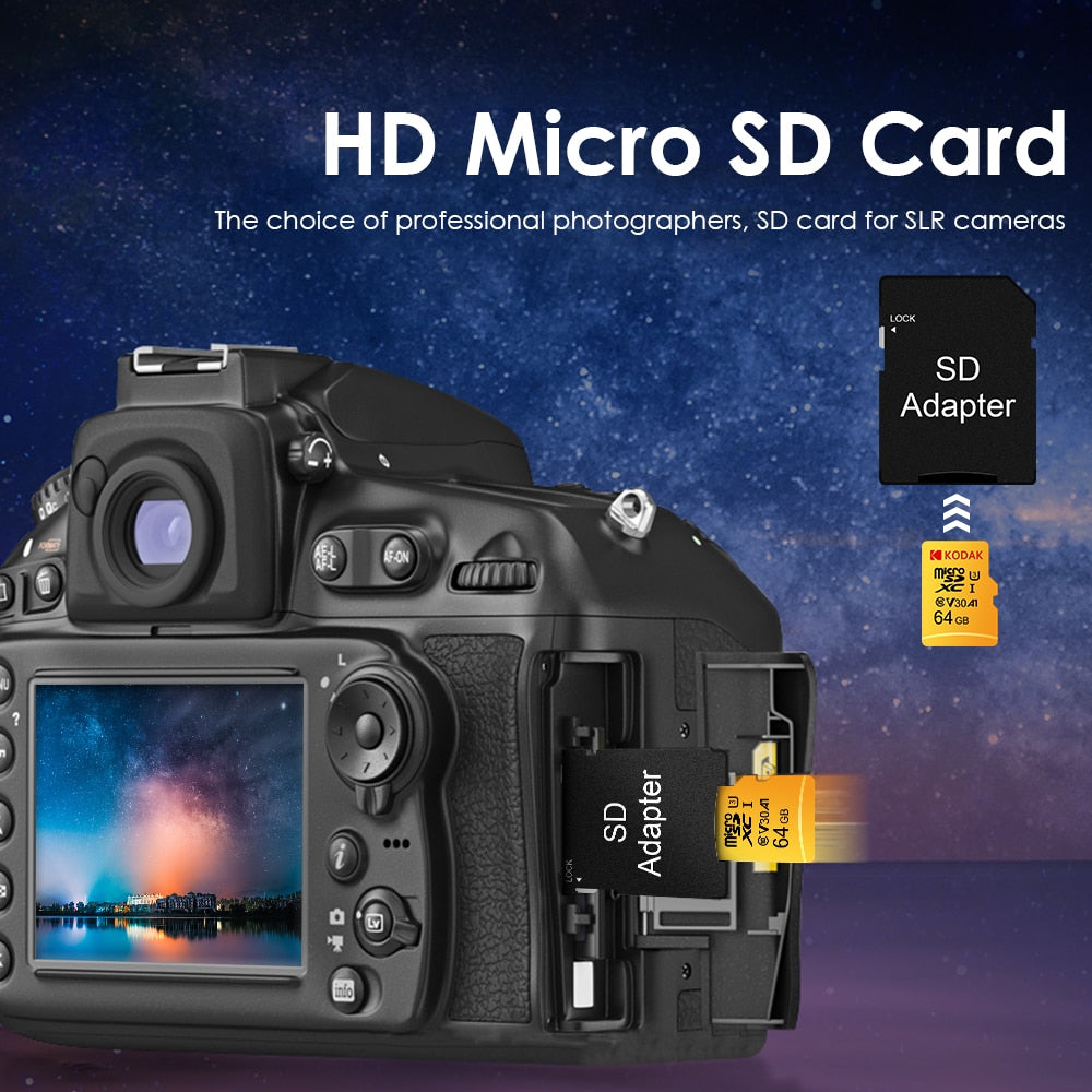 KODAK Ultra Performance Micro SD Card (32GB, 64GB, 128GB, 256GB) - RileyOutlet.com