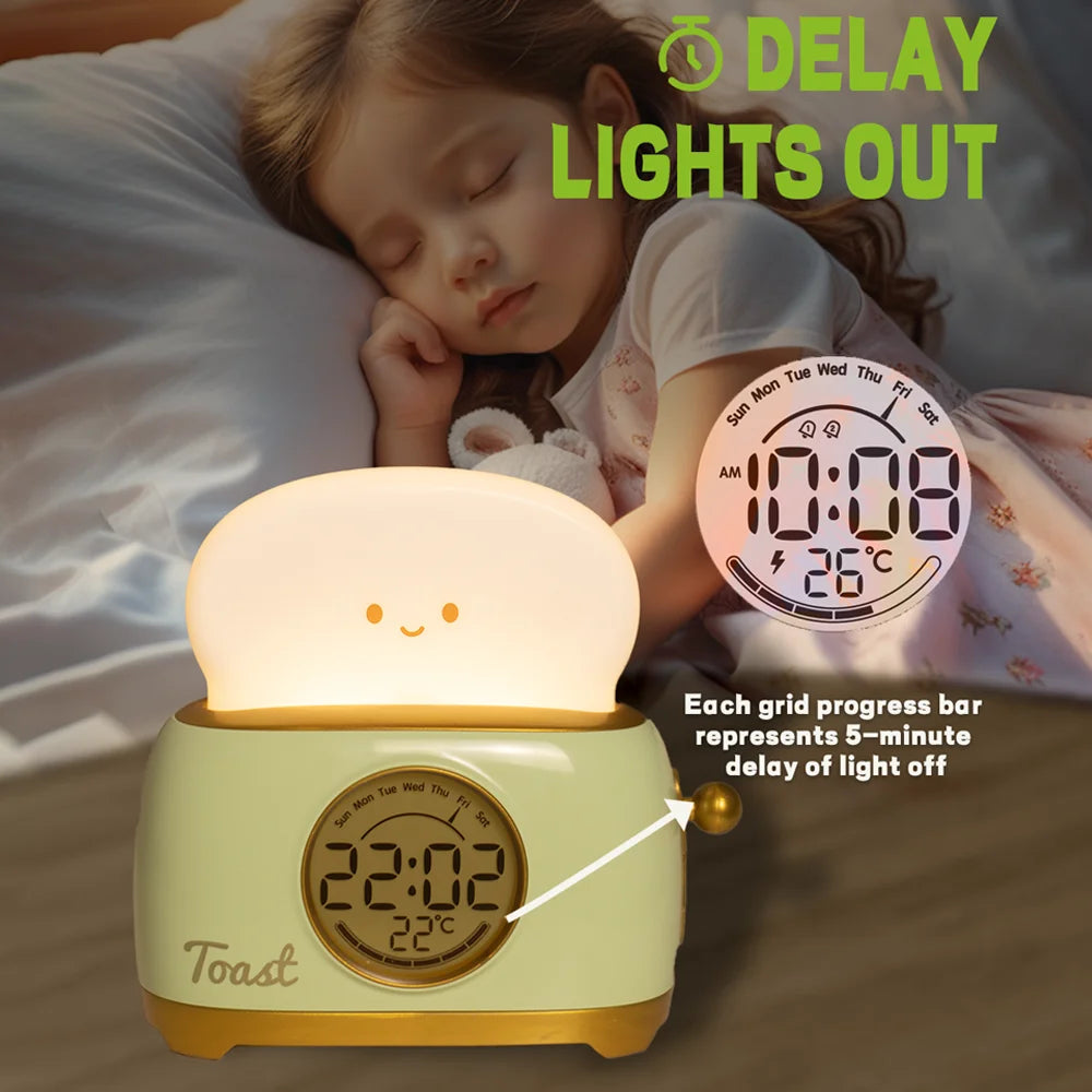 Toast Night Light Alarm - RileyOutlet.com