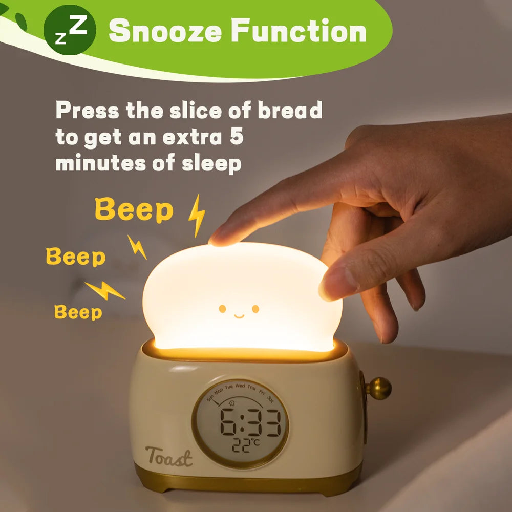 Toast Night Light Alarm - RileyOutlet.com