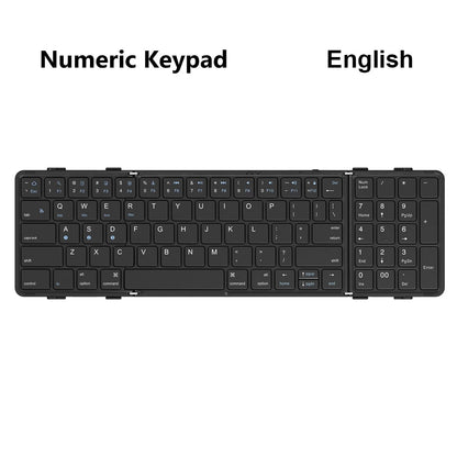FlexiKey Portable Mini Folding Keyboard - RileyOutlet.com