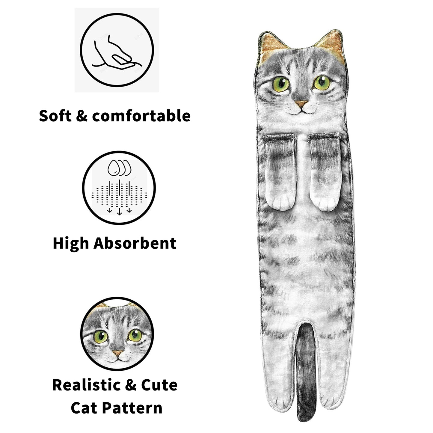Purrfect Paws Towel - RileyOutlet.com