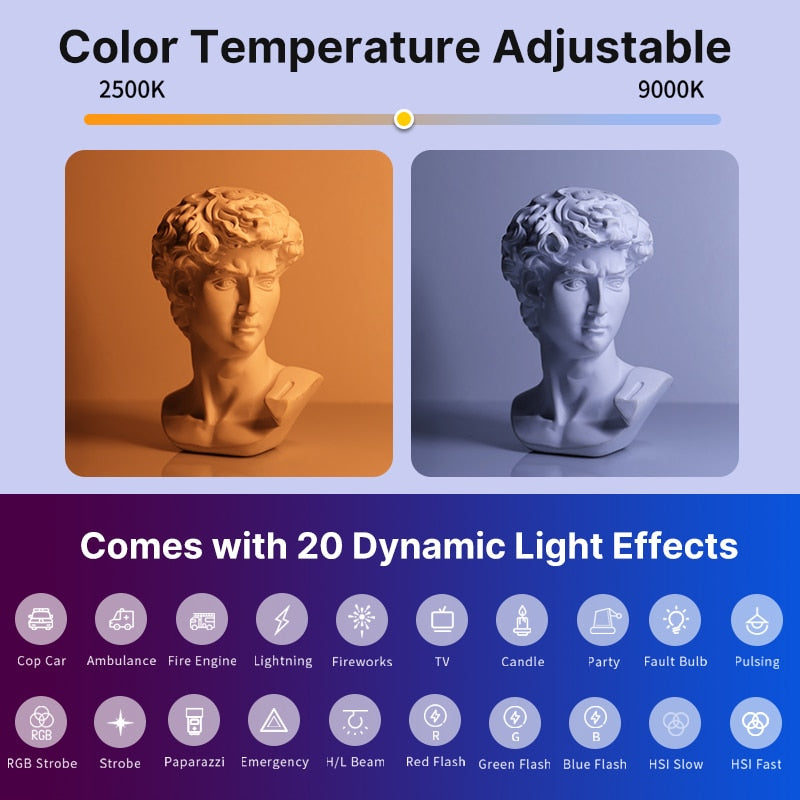 Ulanzi VL119 GlowWave RGB Stick Light - RileyOutlet.com