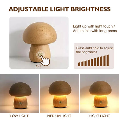 NatureNite Mushroom Lamp - RileyOutlet.com