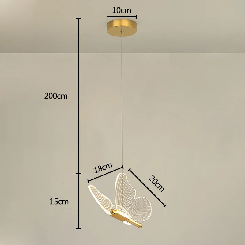 TwinkleFlutter Butterfly Hanging Light - RileyOutlet.com