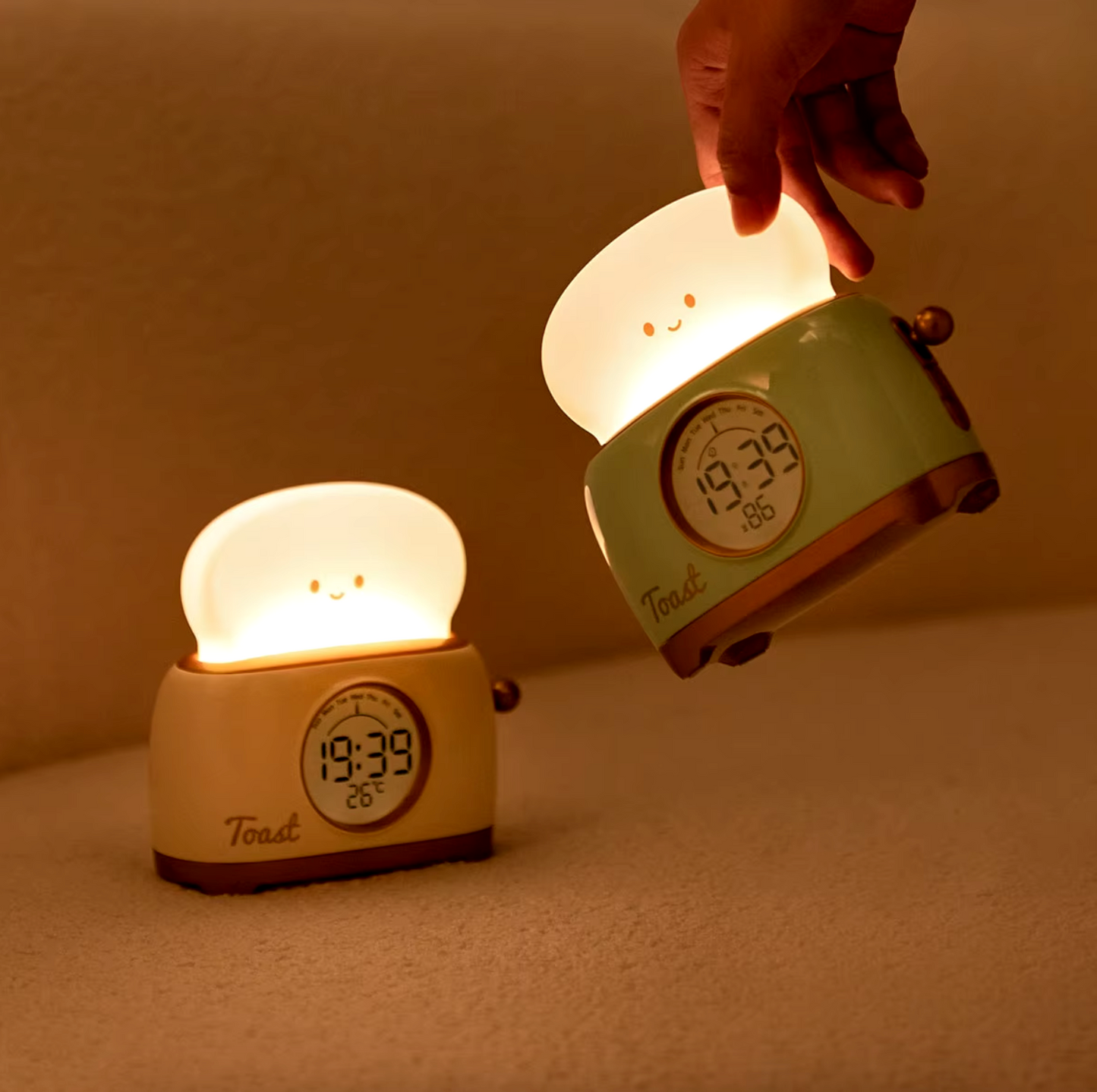 Toast Night Light Alarm - RileyOutlet.com