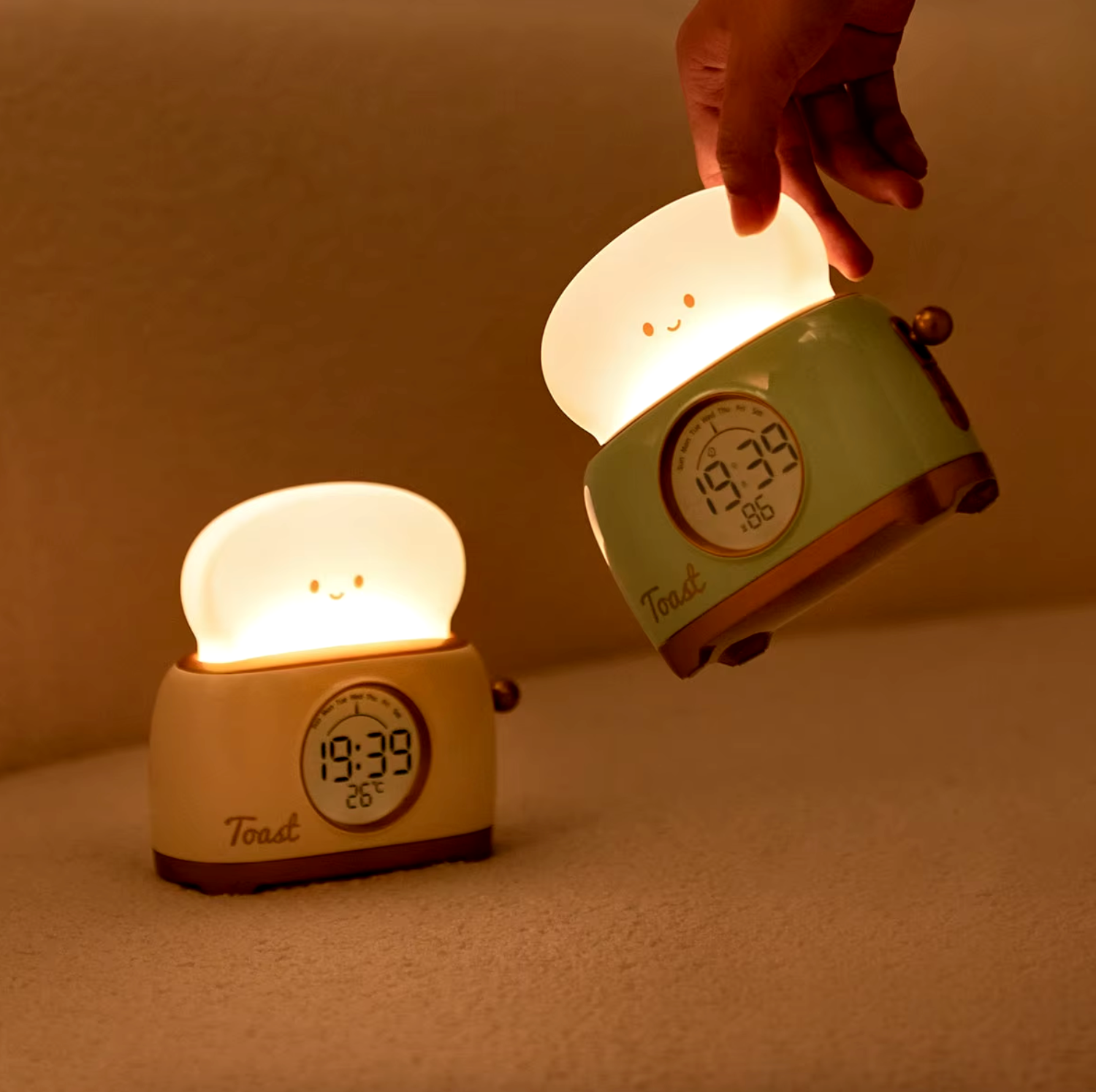 Toast Night Light Alarm - RileyOutlet.com