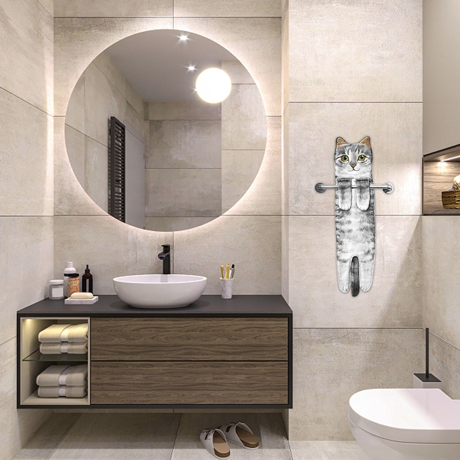 Purrfect Paws Towel - RileyOutlet.com
