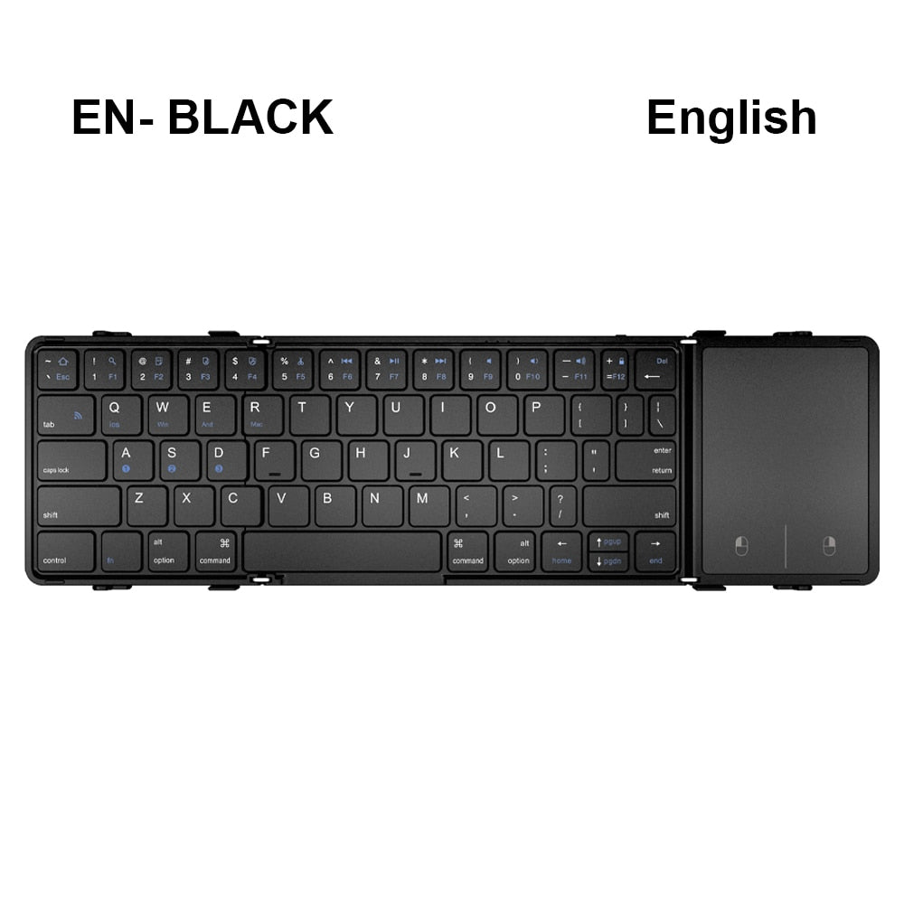 FlexiKey Portable Mini Folding Keyboard - RileyOutlet.com