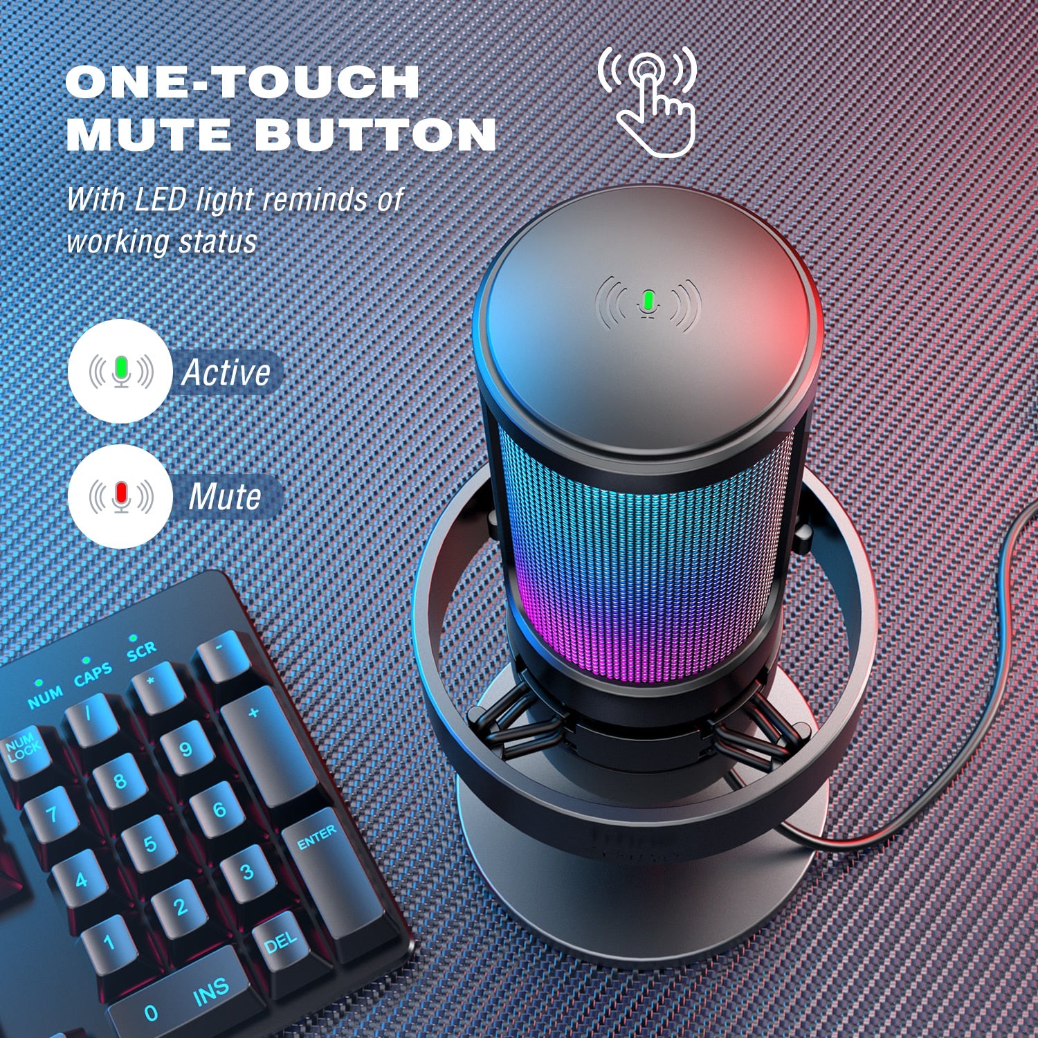 FIFINE LuxeStream Mic - RileyOutlet.com