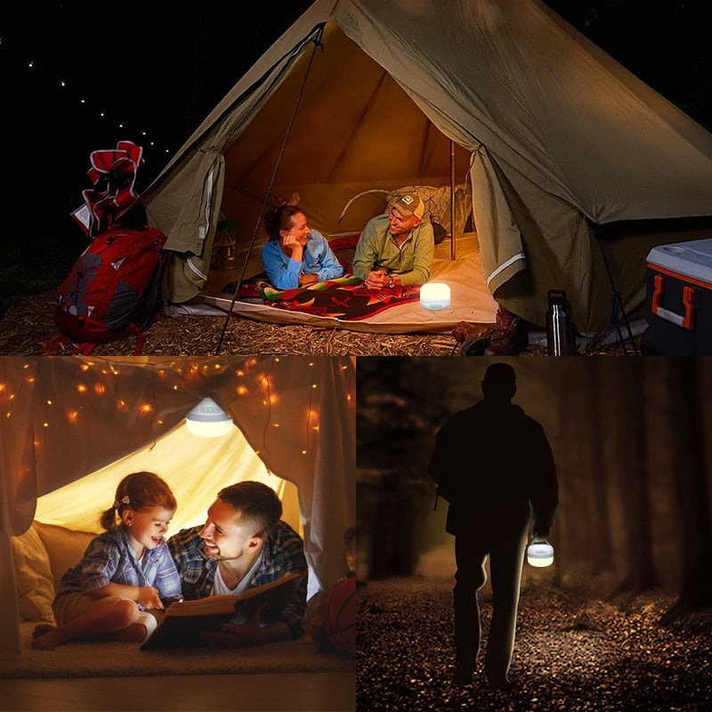 LuminEase Adventure - The Ultimate Portable Outdoor LED Camping Lantern - RileyOutlet.com