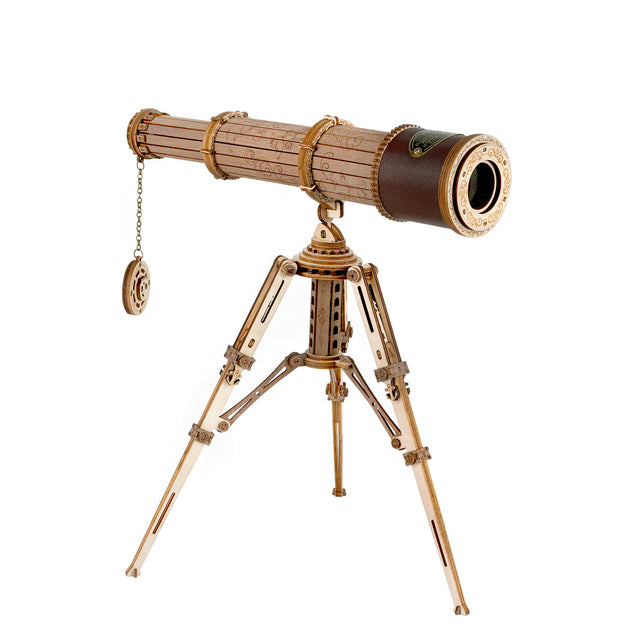 DIY 3D Wooden Monocular Telescope Puzzle (314pcs) - RileyOutlet.com