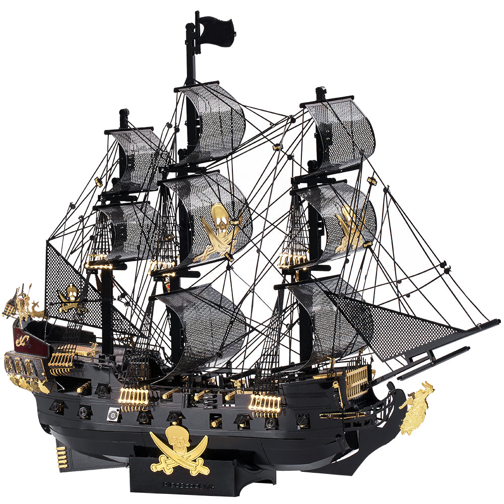 3D The Black Pearl DIY Metal Puzzle - RileyOutlet.com